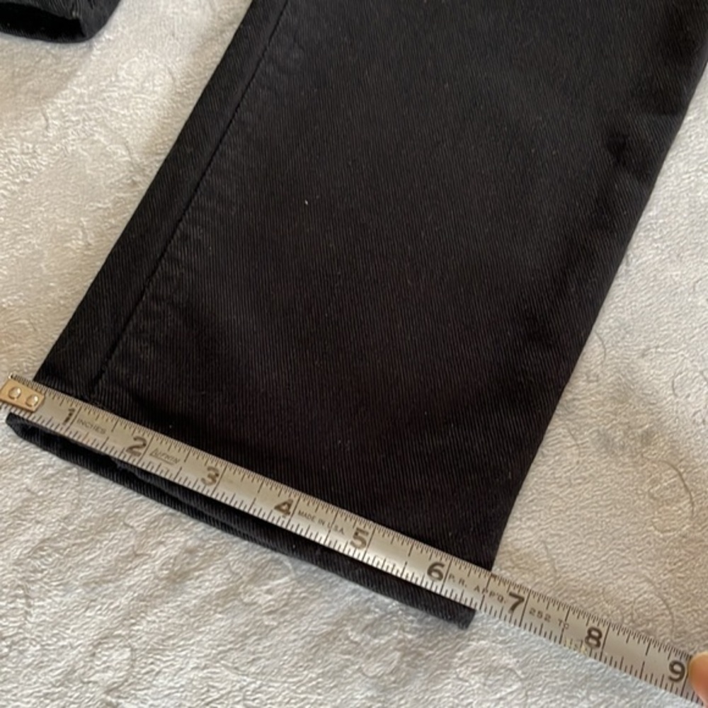 Lizwear High Rise Mom Black Denim Jean Size 4 - Picture 15 of 15
